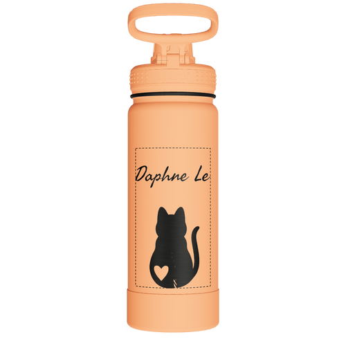 Actives Water Bottle With Spout Lid - customized