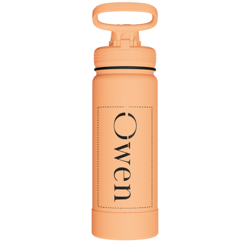 Actives Water Bottle With Spout Lid - customized