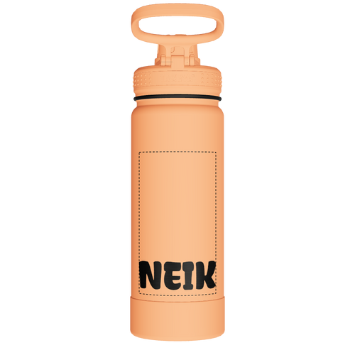 Actives Water Bottle With Spout Lid - customized