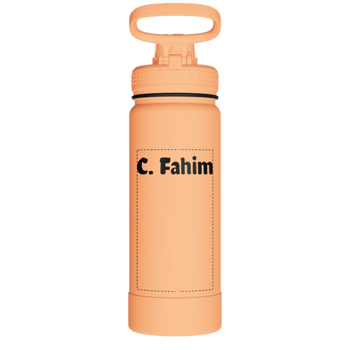 Actives Water Bottle With Spout Lid - customized