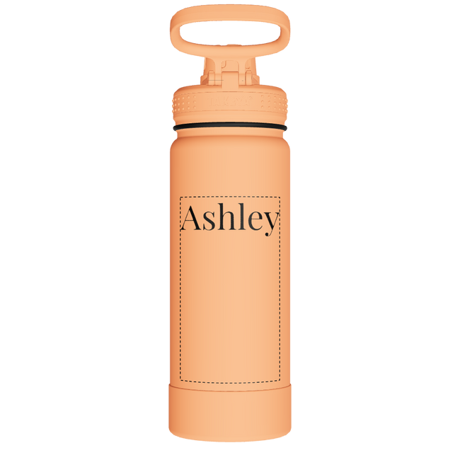 Actives Water Bottle With Spout Lid - customized