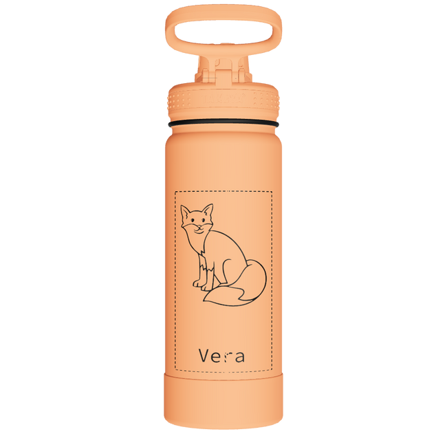 Actives Water Bottle With Spout Lid - customized