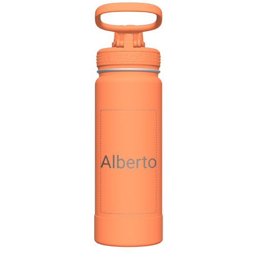 Actives Water Bottle With Spout Lid - customized