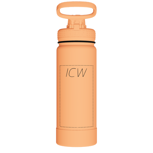 Actives Water Bottle With Spout Lid - customized
