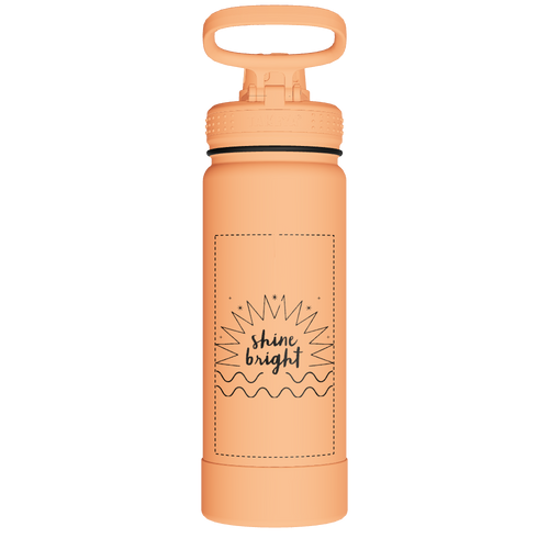 Actives Water Bottle With Spout Lid - customized