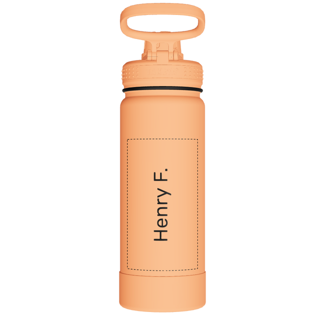 Actives Water Bottle With Spout Lid - customized