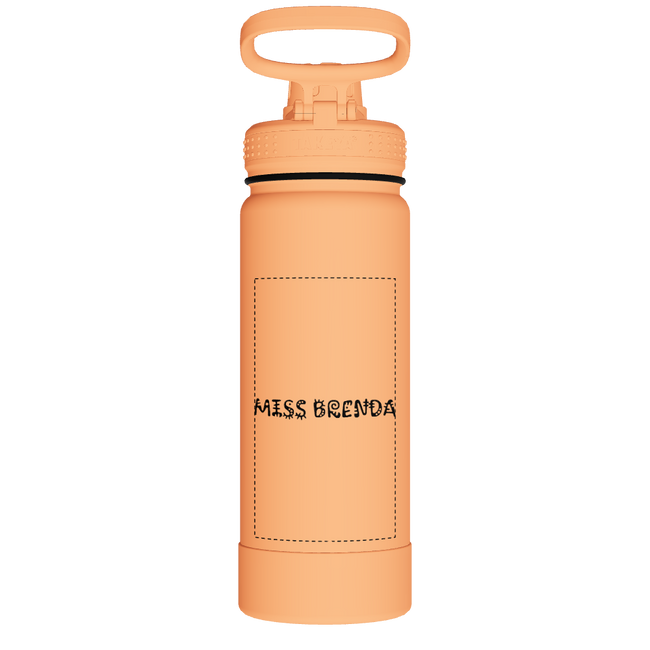 Actives Water Bottle With Spout Lid - customized