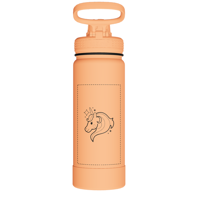 Actives Water Bottle With Spout Lid - customized