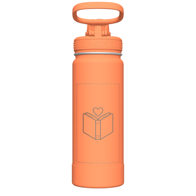 Actives Water Bottle With Spout Lid - customized