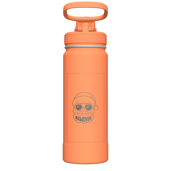 Actives Water Bottle With Spout Lid - customized