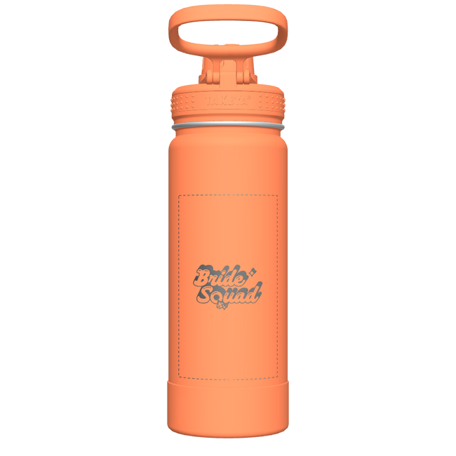 Actives Water Bottle With Spout Lid - customized