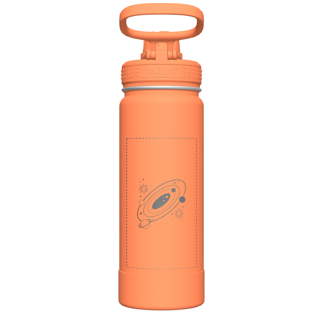 Actives Water Bottle With Spout Lid - customized