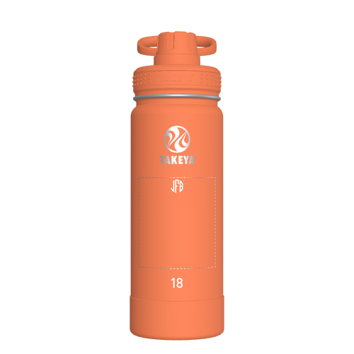 Actives Water Bottle With Spout Lid - customized