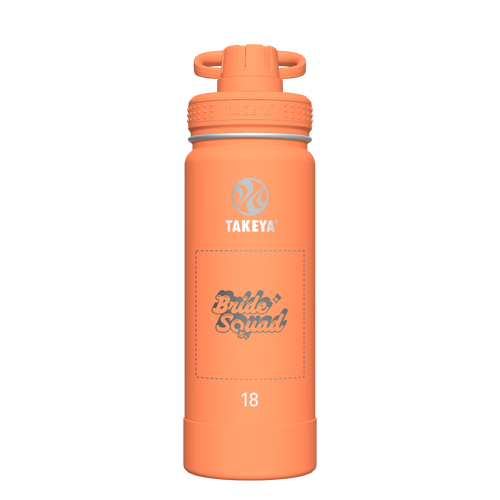 Actives Water Bottle With Spout Lid - customized