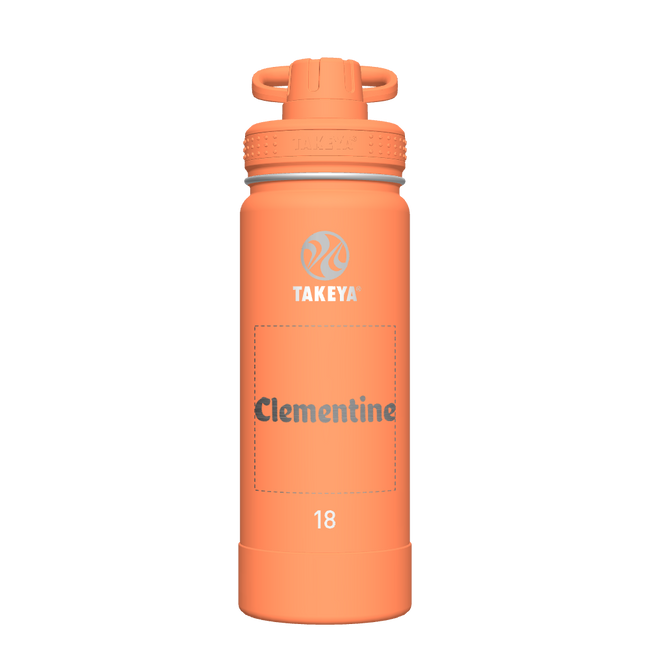 Actives Water Bottle With Spout Lid - customized