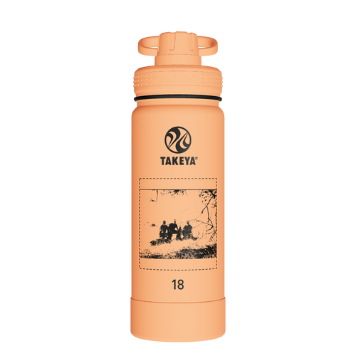 Actives Water Bottle With Spout Lid - customized