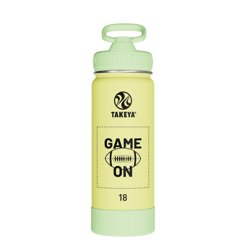Actives Kids Glow In The Dark Water Bottle With Straw Lid - customized
