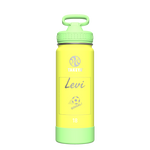 Actives Kids Glow In The Dark Water Bottle With Straw Lid - customized