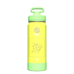 Actives Kids Glow In The Dark Water Bottle With Straw Lid - customized