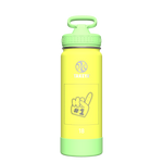 Actives Kids Glow In The Dark Water Bottle With Straw Lid - customized