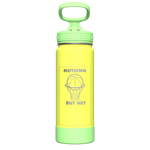 Actives Kids Glow In The Dark Water Bottle With Straw Lid - customized
