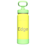 Actives Kids Glow In The Dark Water Bottle With Straw Lid - customized