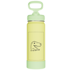 Actives Kids Glow In The Dark Water Bottle With Straw Lid - customized