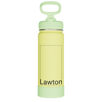 Actives Kids Glow In The Dark Water Bottle With Straw Lid - customized