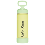 Actives Kids Glow In The Dark Water Bottle With Straw Lid - customized