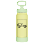 Actives Kids Glow In The Dark Water Bottle With Straw Lid - customized