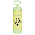 Actives Kids Glow In The Dark Water Bottle With Straw Lid - customized