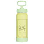 Actives Kids Glow In The Dark Water Bottle With Straw Lid - customized