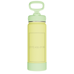 Actives Kids Glow In The Dark Water Bottle With Straw Lid - customized