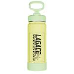 Actives Kids Glow In The Dark Water Bottle With Straw Lid - customized