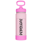 Actives Kids Glow In The Dark Water Bottle With Straw Lid - customized