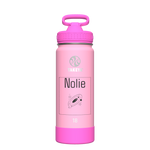 Actives Kids Glow In The Dark Water Bottle With Straw Lid - customized