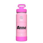 Actives Kids Glow In The Dark Water Bottle With Straw Lid - customized