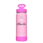 Actives Kids Glow In The Dark Water Bottle With Straw Lid - customized