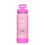 Actives Kids Glow In The Dark Water Bottle With Straw Lid - customized