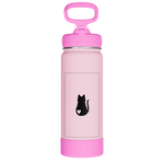 Actives Kids Glow In The Dark Water Bottle With Straw Lid - customized