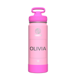 Actives Kids Glow In The Dark Water Bottle With Straw Lid - customized