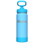 Actives Kids Glow In The Dark Water Bottle With Straw Lid - customized