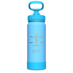 Actives Kids Glow In The Dark Water Bottle With Straw Lid - customized