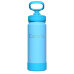 Actives Kids Glow In The Dark Water Bottle With Straw Lid - customized