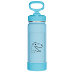 Actives Kids Glow In The Dark Water Bottle With Straw Lid - customized