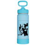 Actives Kids Glow In The Dark Water Bottle With Straw Lid - customized