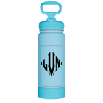 Actives Kids Glow In The Dark Water Bottle With Straw Lid - customized