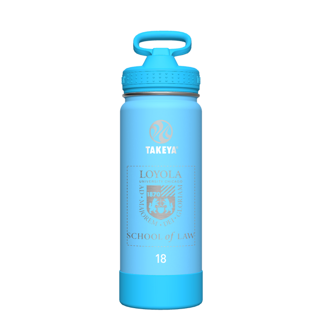 Actives Kids Glow In The Dark Water Bottle With Straw Lid - customized