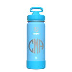 Actives Kids Glow In The Dark Water Bottle With Straw Lid - customized