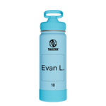 Actives Kids Glow In The Dark Water Bottle With Straw Lid - customized